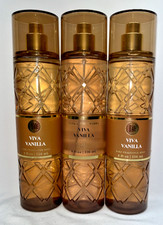 3 Viva Vanilla Bath  Body Works Fragrance Mist 8 fl oz