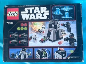 New Retired Lego Star Wars 88 Pc First Order Battle Pack 75132 Sealed Box W/Wear