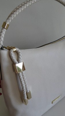 NEU Michael Kors Lexington Large Tasche Hobo Bag Creme Elfenbein