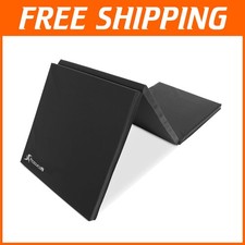 Durable Tri-Fold Exercise Mat 72''x24'' Perfect for MMA, Yoga Home Workouts