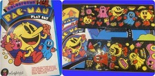 PAC-MAN 1980 Colorforms Play Set 661 Vintage Unused Complete Bally Midway Arcade