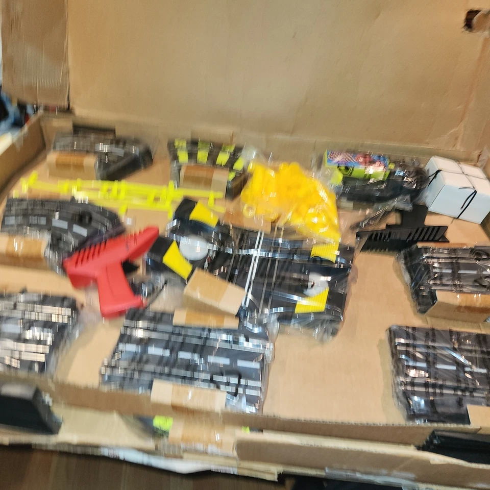 NEW Vintage 90's Artin Slot Car Double Loop Race Car Track Set, Box not included Foto 3 de 4