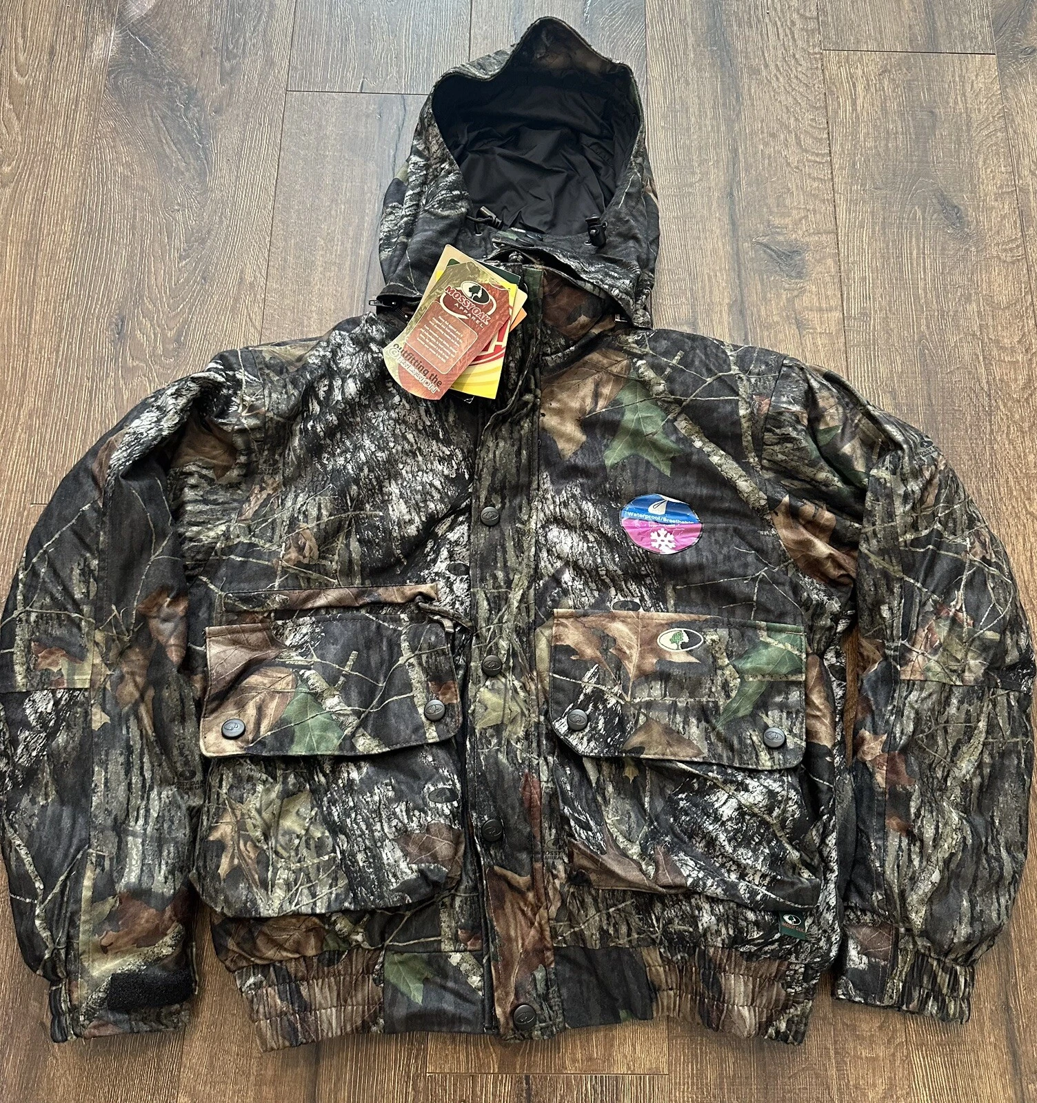 Vintage Mossy Oak 4 In 1 Wader Jacket Men’s Size Medium NWT
Opens in a new window or tab