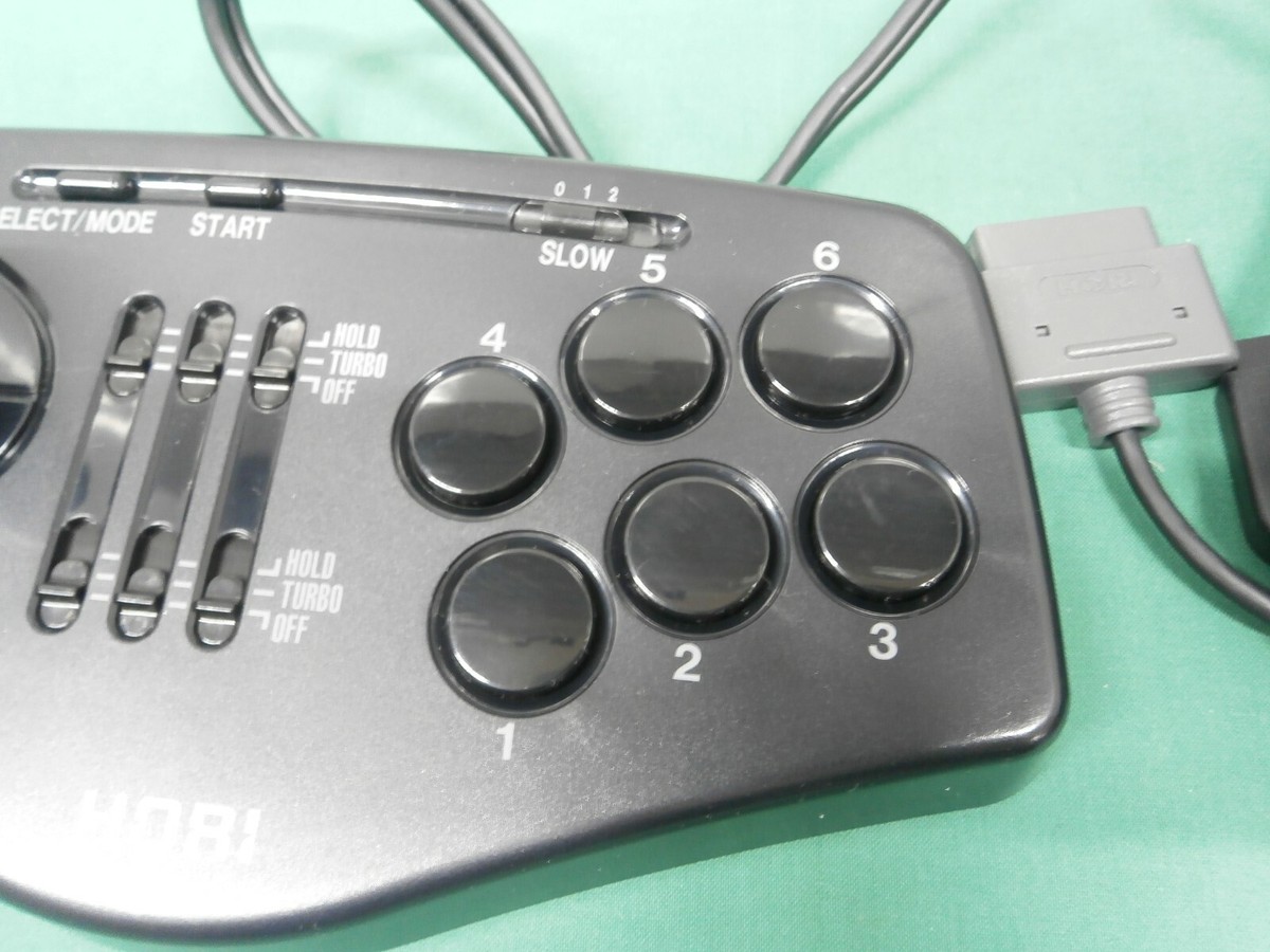 HORI FIGHTING STICK DUAL plus 1st Ltd Edi - Super famicom Mega
