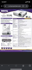benq projector W1100