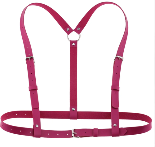 Chest Body Harness womens PU Leather - Picture 22 of 23