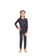 Member's Mark Unisex Kid's Holiday Family Pajama Set Size 4 NEW W/ TAGS