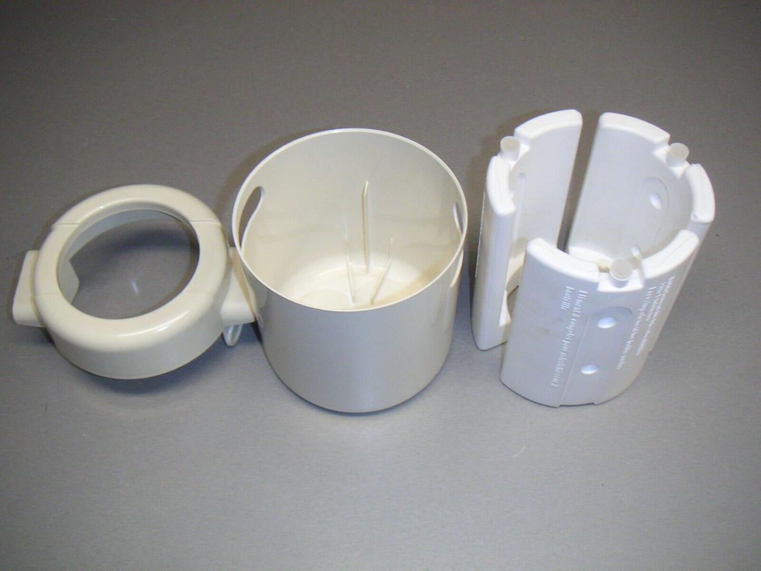 Sektkühler Weinkühler beige mit 3x Kühlakkus für das Gefrierfach