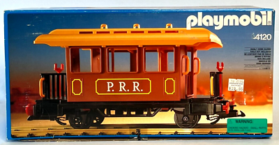 Playmobil 4120 Western Train Passenger Car New in Box | eBay