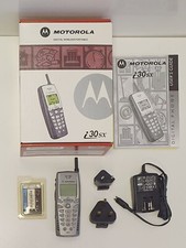 Motorola i30sx Retro Phone - Grey Unlocked - Brand New Boxed & Accessesories