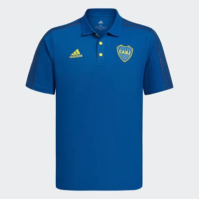 Remera polo Boca Juniors DNA 2024 Adidas oficial HY0365