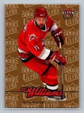 2007-08 Ultra #163 Justin Williams Gold Medallion