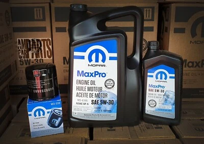 MOPAR 5W30 6L + FILTER MO-339 JEEP COMPASS 2007-2020