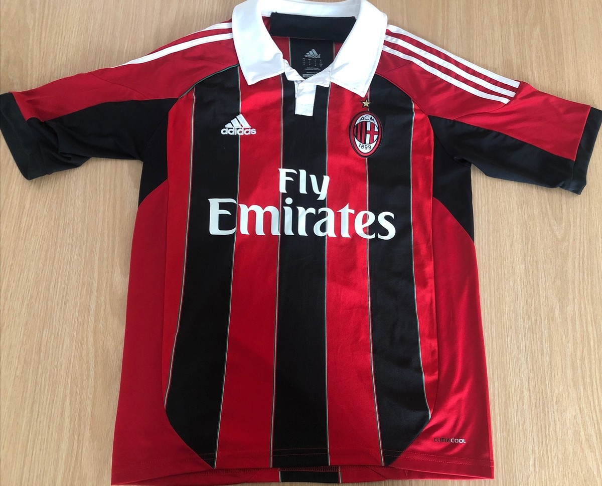 2012 Fly Emirates 92 EL SHAARAWY AC Milan Adidas Soccer