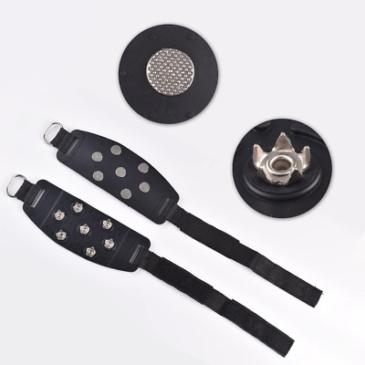 7 Point Ice Spikes Crampon Traction Ice Cleats anti Slip Shoe Grips Snow Cleats
