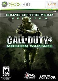 Call of Duty 4 Modern Warfare Game of the Year Edition - Xbox 360 - Complete!