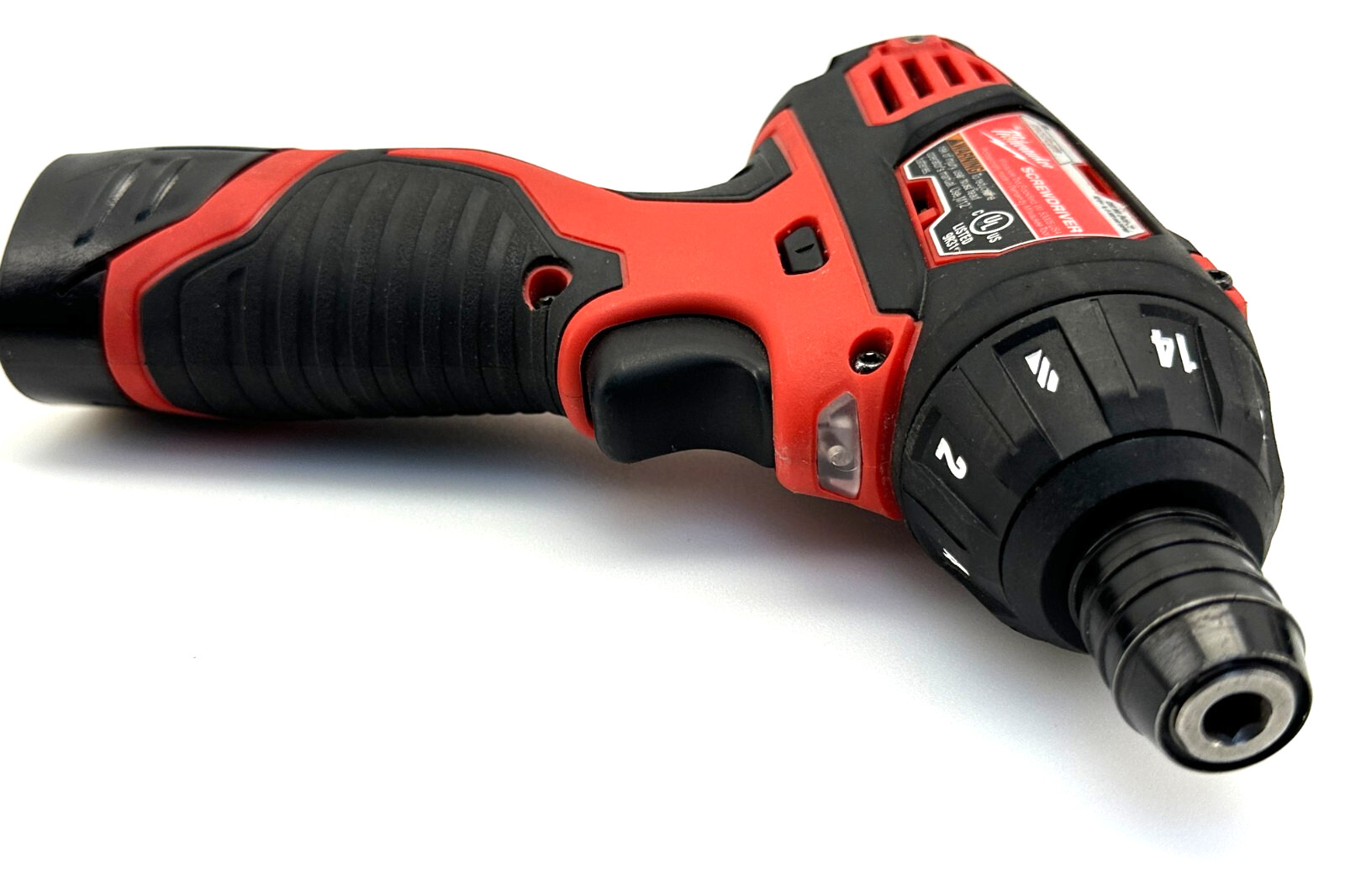 Milwaukee 2401-20 12V Lithium-Ion Cordless Hex Screwdriver + CP 1.5Ah Battery