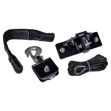 DENALI Plow Pulley Fairlead for Wide Winches with 3" x6" Bolt Pattern