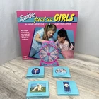 VTG 1989 Barbie Just Us Girls Board Style Game - Cardinal 99% Complete No Instru