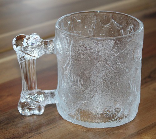 🦴 Tazza Flintstones McDonald’s Pre-Alba 1993 - Vetro Smerigliato - Promo Film - Foto 3 di 6