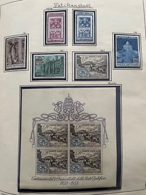Vatikan 1936-1990 postfrisch komplett Topqualität ICH FREUE MICH AUF IHR ANGEBOT
