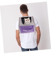 BESPORTBLE Transparent Pet Bag Cat Hiking Backpack Breathable Cat Bag