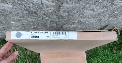 IKEA KOMPLEMENT Auszugstablett, dunkelgrau 50x58cm 105.091.87 NEU