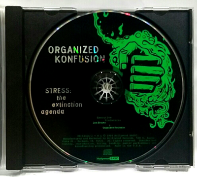 CD) Organized Konfusion ‎– Stress, US Press, HB-61406-2, Album