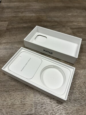 iPhone 14 pro 128GB Deep Purple empty box ONLY | eBay