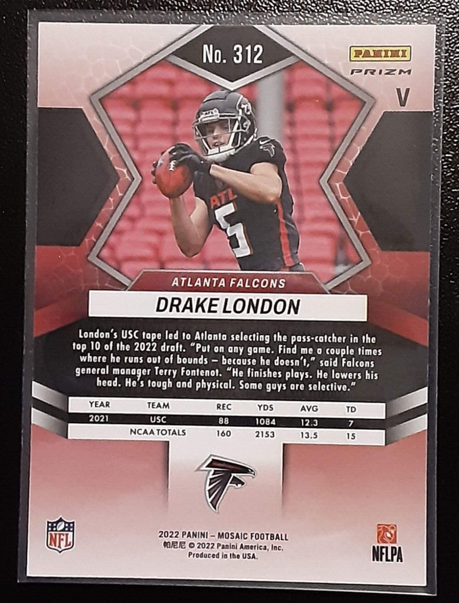 2022 Mosaic Football Silver Prizm Variation Rookie Card RC #312