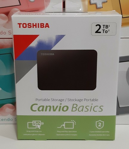 Hard Disk Esterno USB 3.0 Toshiba 2TB per PS4, XBOX ONE e PC NUOVO  SIGILLATO | eBay