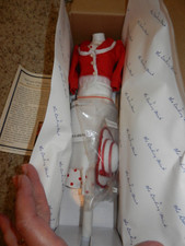 DANBURY MINT PRINCESS DIANA ROYAL WARDROBE RED WHITE POLKA DOT SUIT 773-006