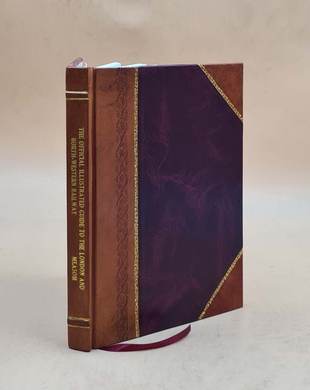 Official Illustrated Guide to London & North-Western Railway Leather Bound Edition