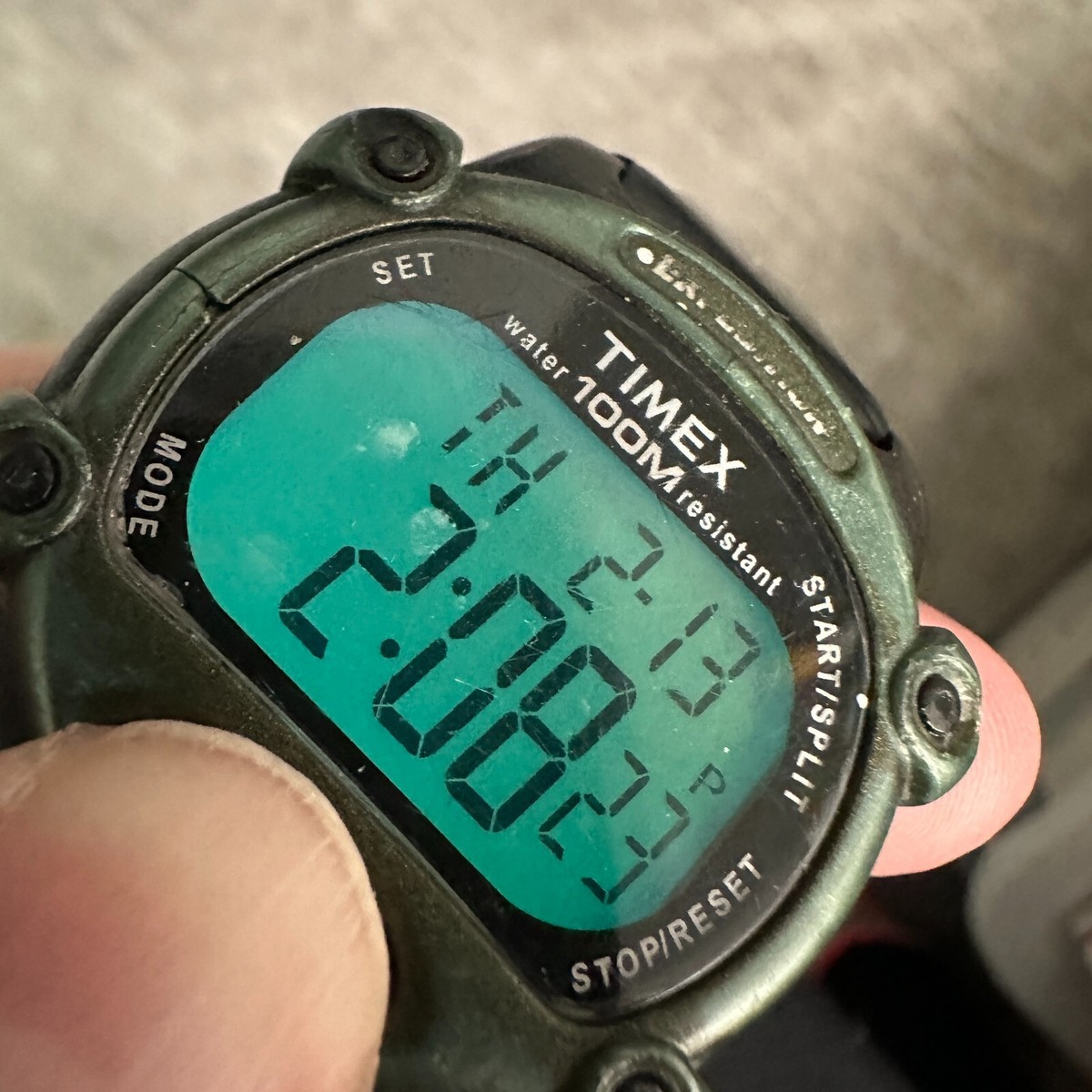 Timex Expedition Watch Mens 39mm Green Dial Digital Outdoors