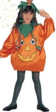 NEW Pumpkin Pie Halloween Costume M 8 10 Kids Children
