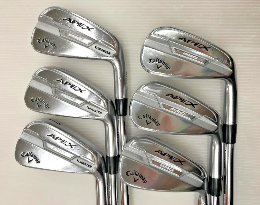 Callaway APEX PRO 2021アイアン modus 105S Callaway APEX PRO 2021 iron Set 5I - 9I PW 6 Clubs MODUS 3 TOUR