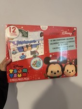 NEW Disney Tsum Tsum Advent Calendar 12 Collectible 3-Inch Plush Holiday Toys