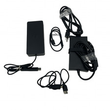 Dell Model D6000 Laptop Docking Station Black U9143 TC 