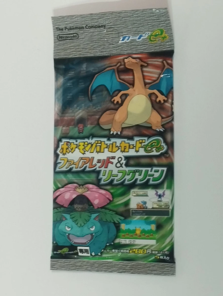 Pokémon TCG EX FireRed & LeafGreen Sealed Collectible Card Game