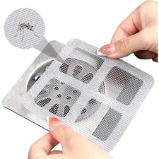 25 Pack,4" X 4" Disposable Shower Drain Cover Hair Catcher, Square Shower Drain