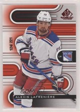 2022-23 Upper Deck SP Game Used Red 124/221 Alexis Lafreniere #25 7a2