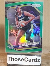 2025 Panini Prizm WNBA Green Prizm #48 Teaira McCowan