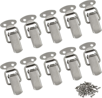 Small Stainless Steel Spring Loaded Toggle Lock Clasp Buckle Latch for Cabinet B