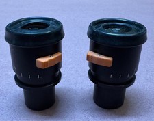 Pair ZEISS 12.5X Surgical Microscope Eyepieces 25mm Barrel Fitment