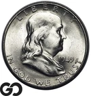 1949-S Franklin Half Dollar Philadelphia 90% Silver BU Uncirculated Coin