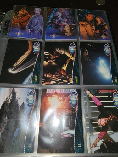 Farscape Season 1 Trading Cards Set Binder Inserts Signed Card, Chase, ++++ - Picture 7 of 8