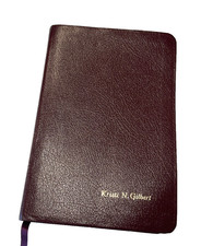 Bible NIV 1984 Thinline Burgundy Bonded Leather 1996 Like New Condition