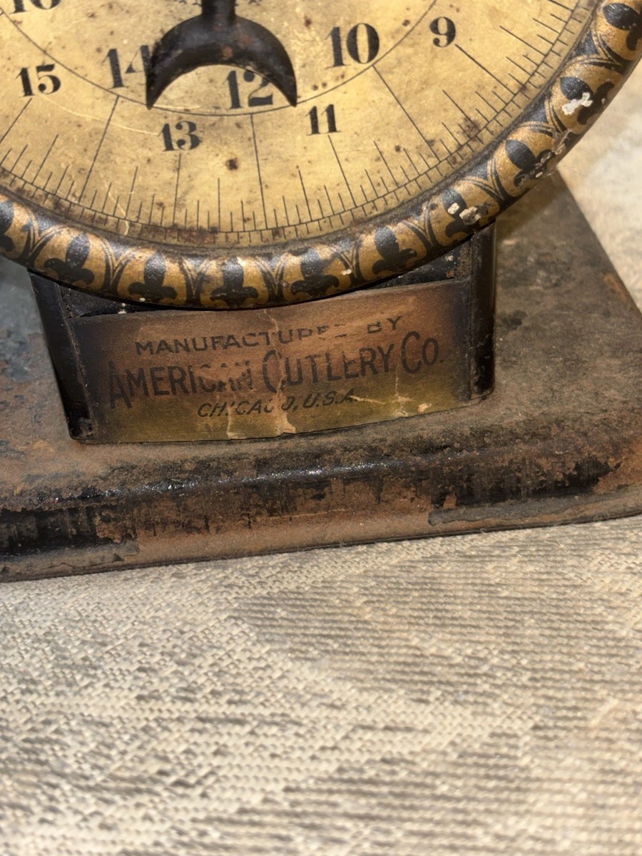 American Cutlery Co. Antique American Family Scale | eBay