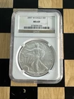 2007-W United States Silver Eagle 1 Oz American Eagle NGC MS 69