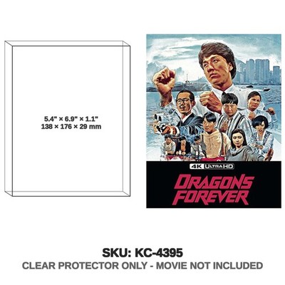 Protector For Eureka Dragons Forever 4K Ultra HD Blu-ray 2-Disc Special Edition